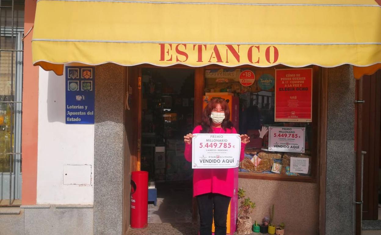 Establecimiento en el que se ha validado el premio. 