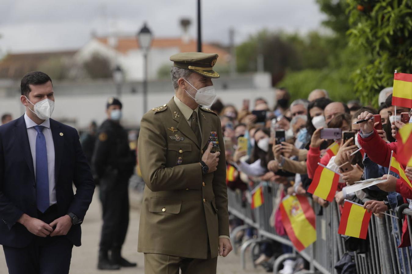 Fotos: Visita de Felipe VI a Valencia de Alcántara