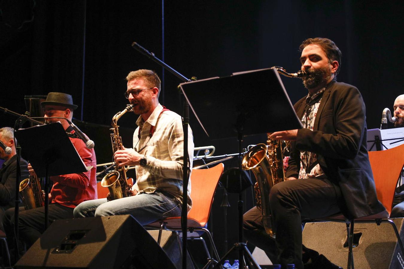 La Resistencia Jazz Esemble actuó el jueves en el Gran Teatro dentro del programa ‘Cáceres Cultura’.