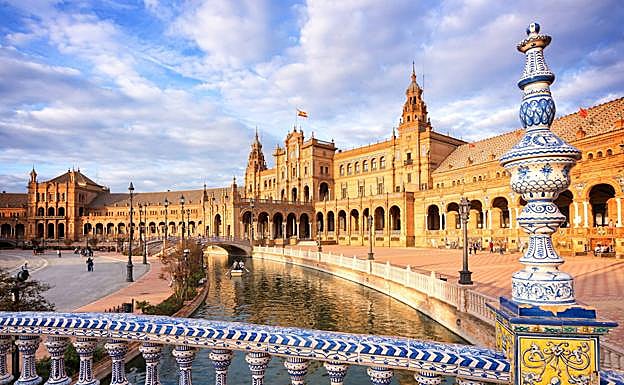 Plaza de España de Sevilla.