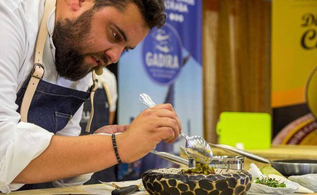 Juan Víu, cocinero de Barrunto.