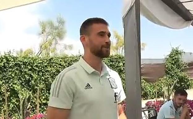 Eurocopa 2020/2021: Unai Simón: «Es un honor celebrar mi cumpleaños con vosotros»