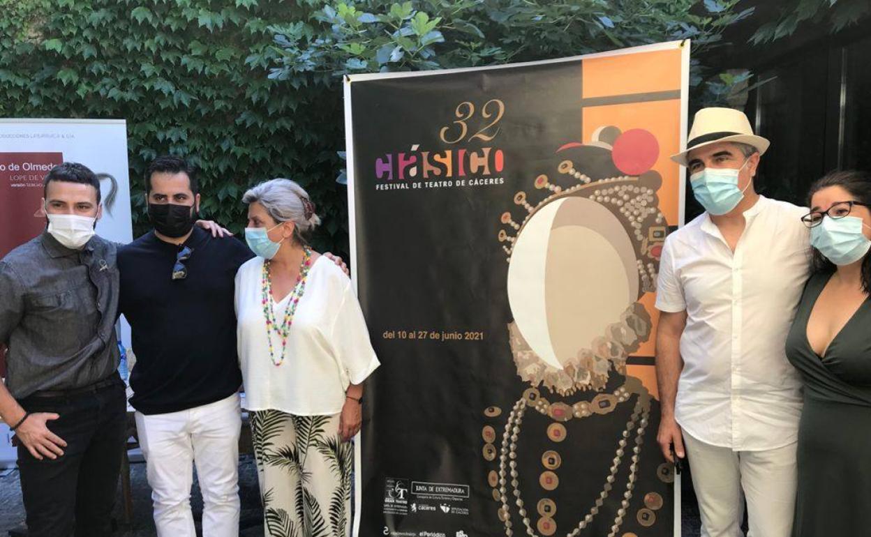 Presentación de la obra 'El Caballero de Olmedo' de 'La Barraca'. 