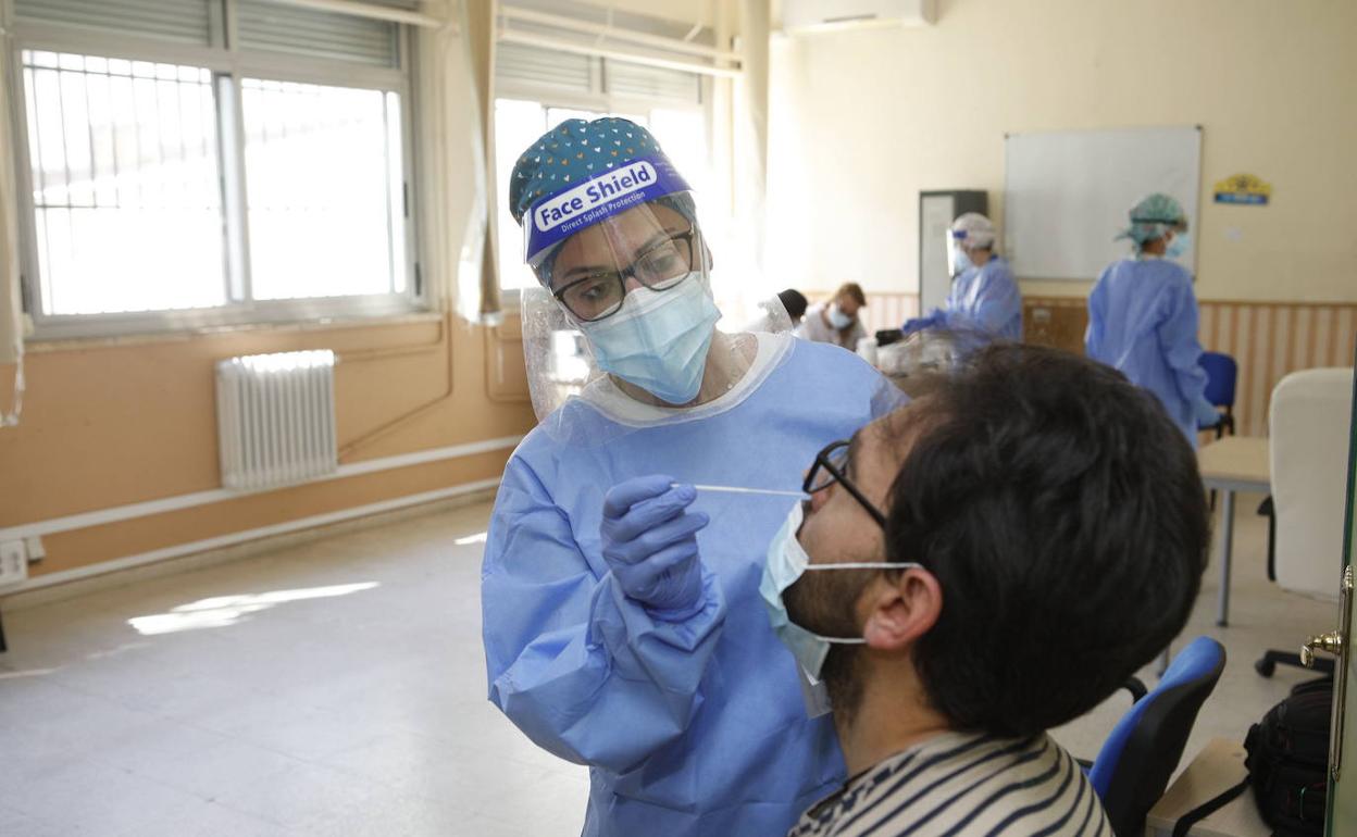 Realización de pruebas PCR en Cáceres. 