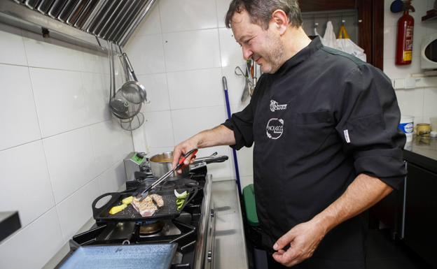 Eleuterio estará en los fogones del nuevo restaurante.