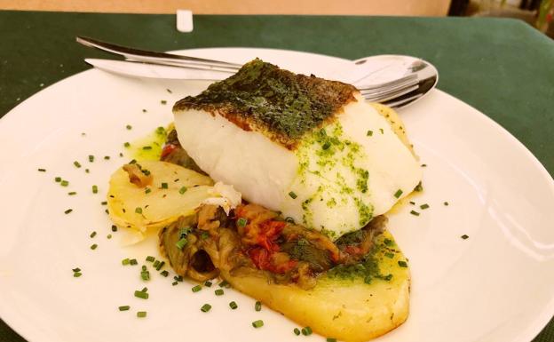 Bacalao de La Terraza de Carmen.