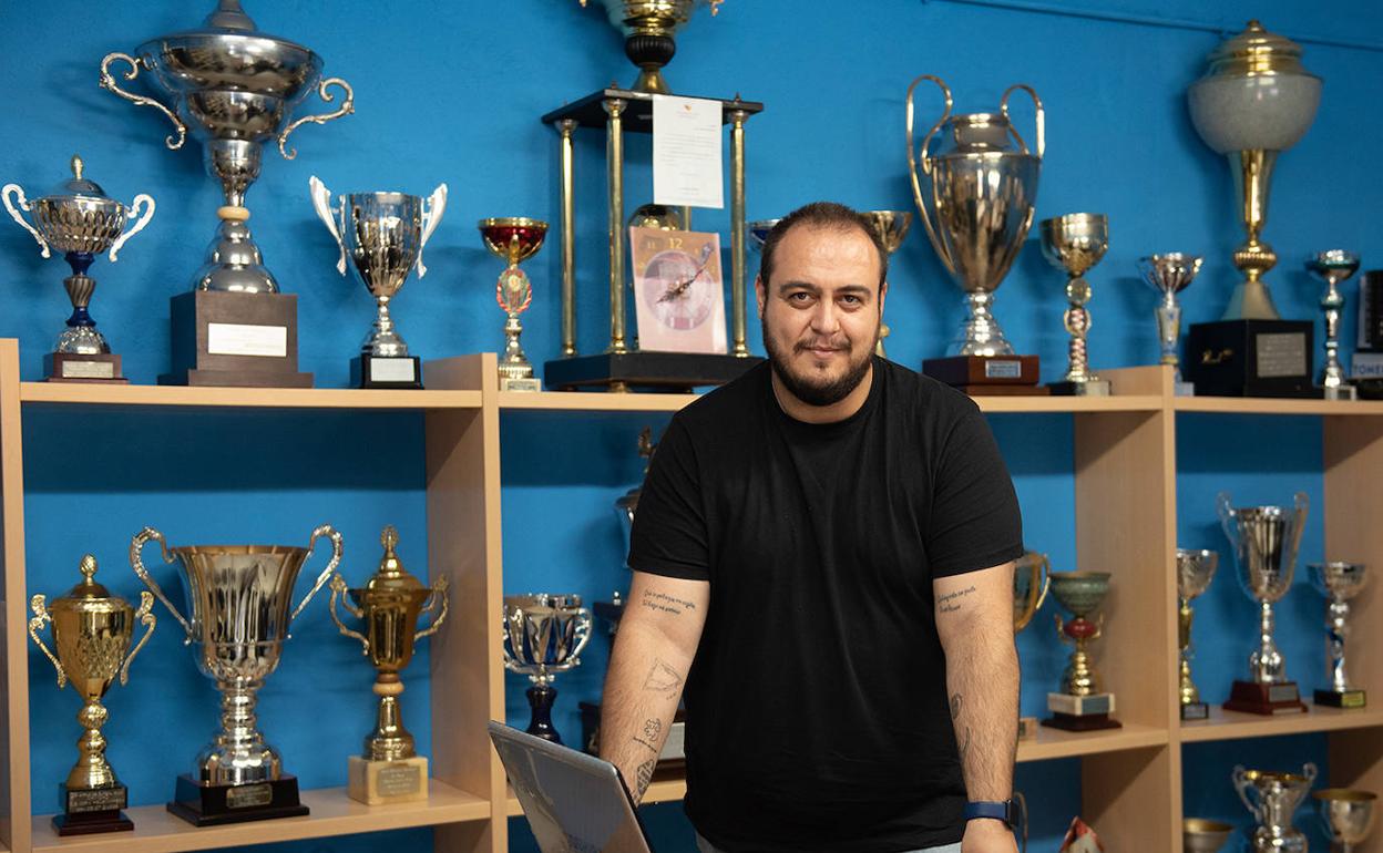 Jesús Manibardo, director deportivo del Coria. 