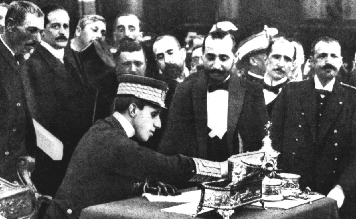 En 1905 Alfonso XIII firmó el indulto que conmutaba la pena de muerte por la cadena perpetua. 