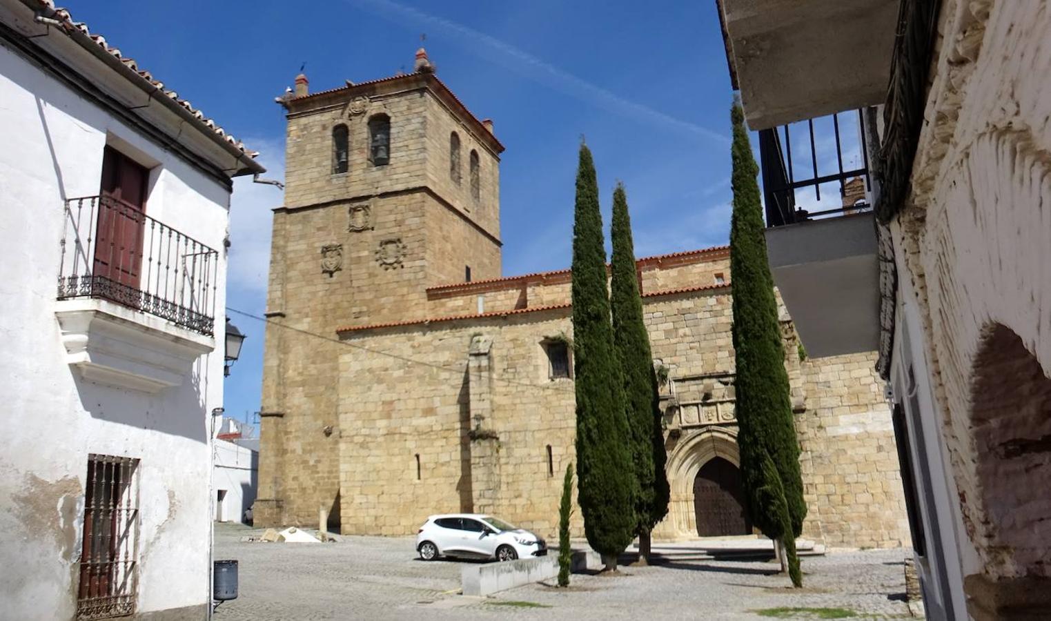 Iglesia de San Pedro en Garrovillas de Alconétar. 