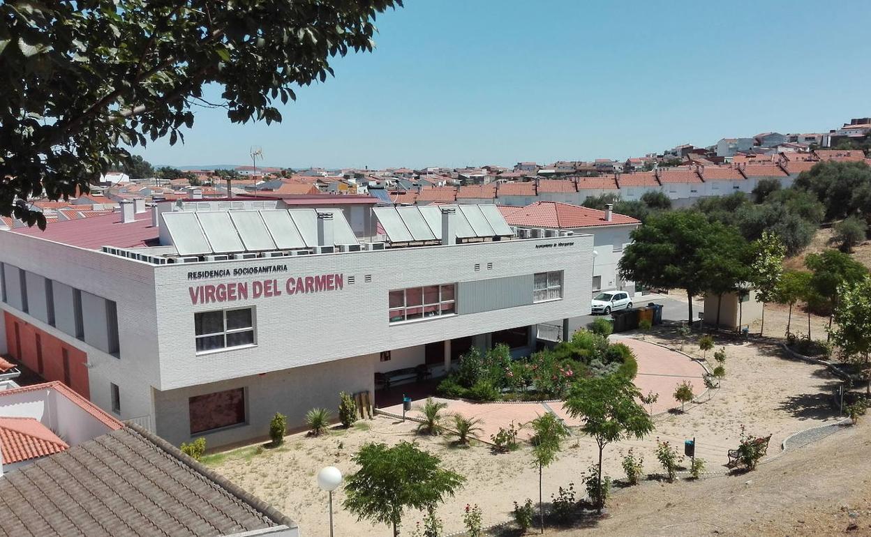 Residencia de mayores Virgen del Carmen de Alburquerque. 