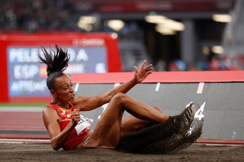 Fotos: Ana Peleteiro, bronce en triple salto