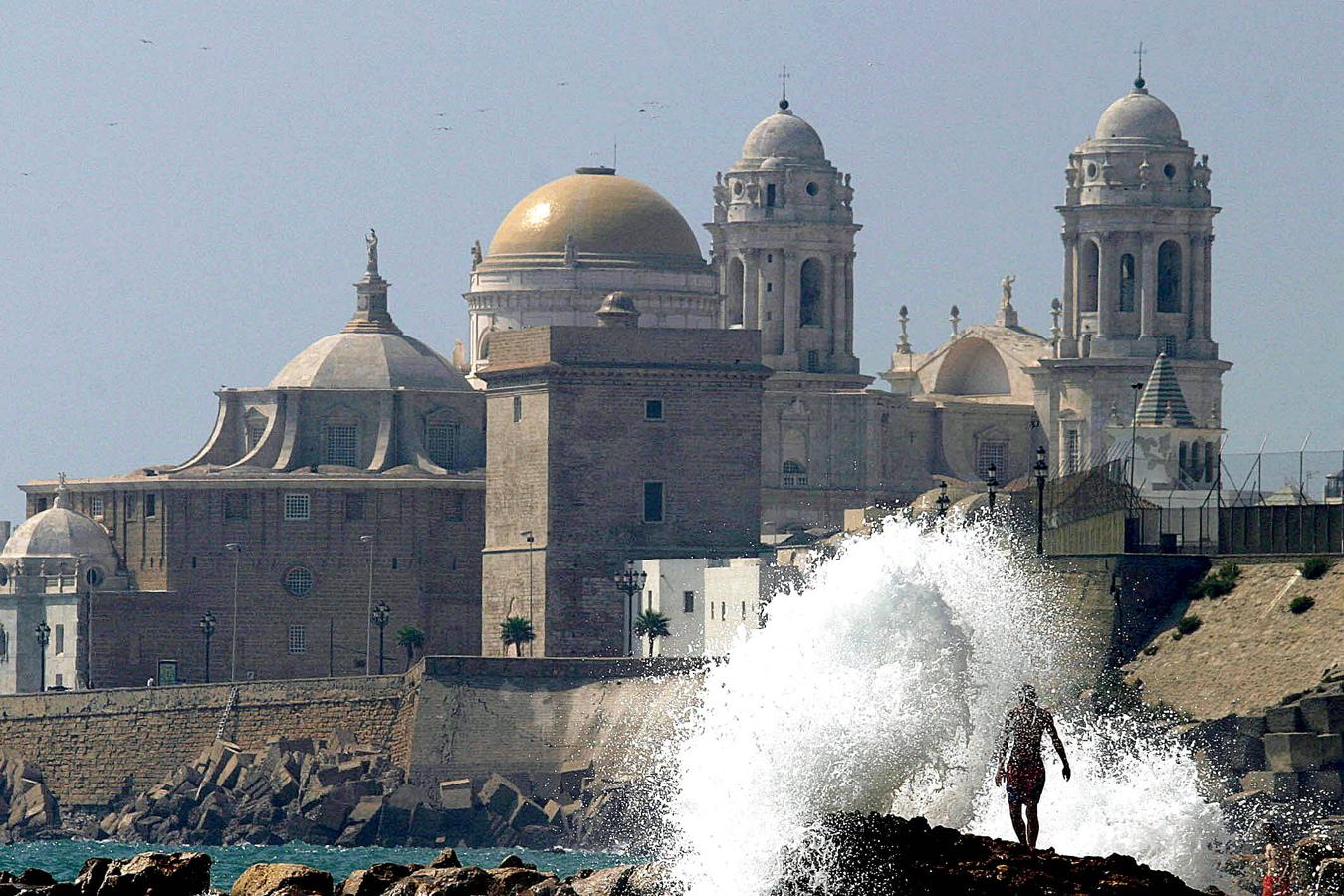 La catedral de Cádiz.