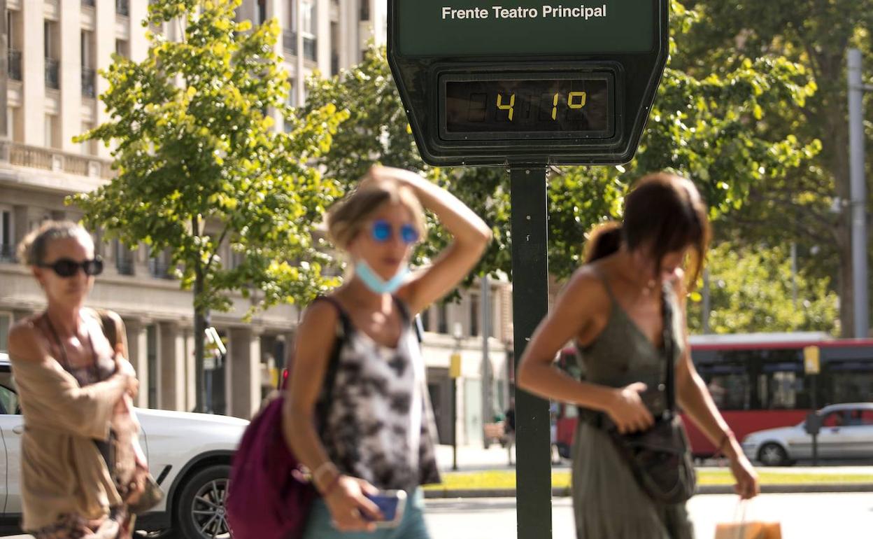 Extremadura roza los 45 grados