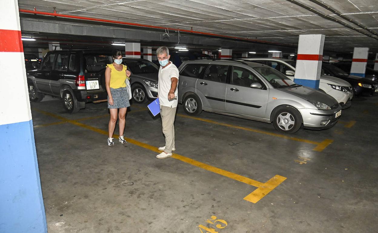 Nacho Albarrán ofrece una plaza de alquiler en el centro de Badajoz.