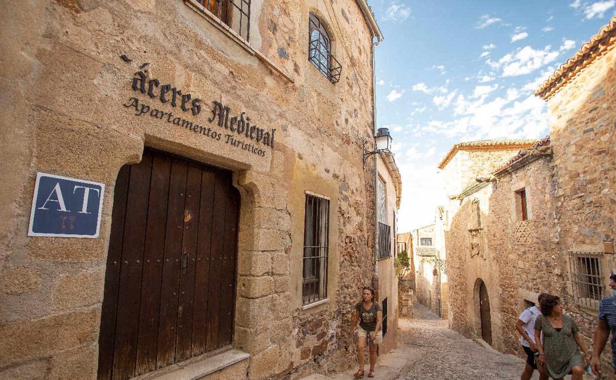 Apartamentos turísticos en el centro de la ciudad de Cáceres 