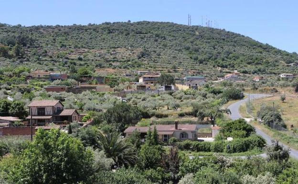 Imagen de archivo de la Sierra de Santa Bárbara. 