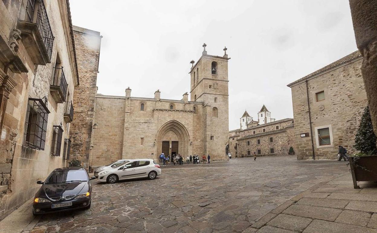 La concatedral de Santa María, sin actividad el día 15