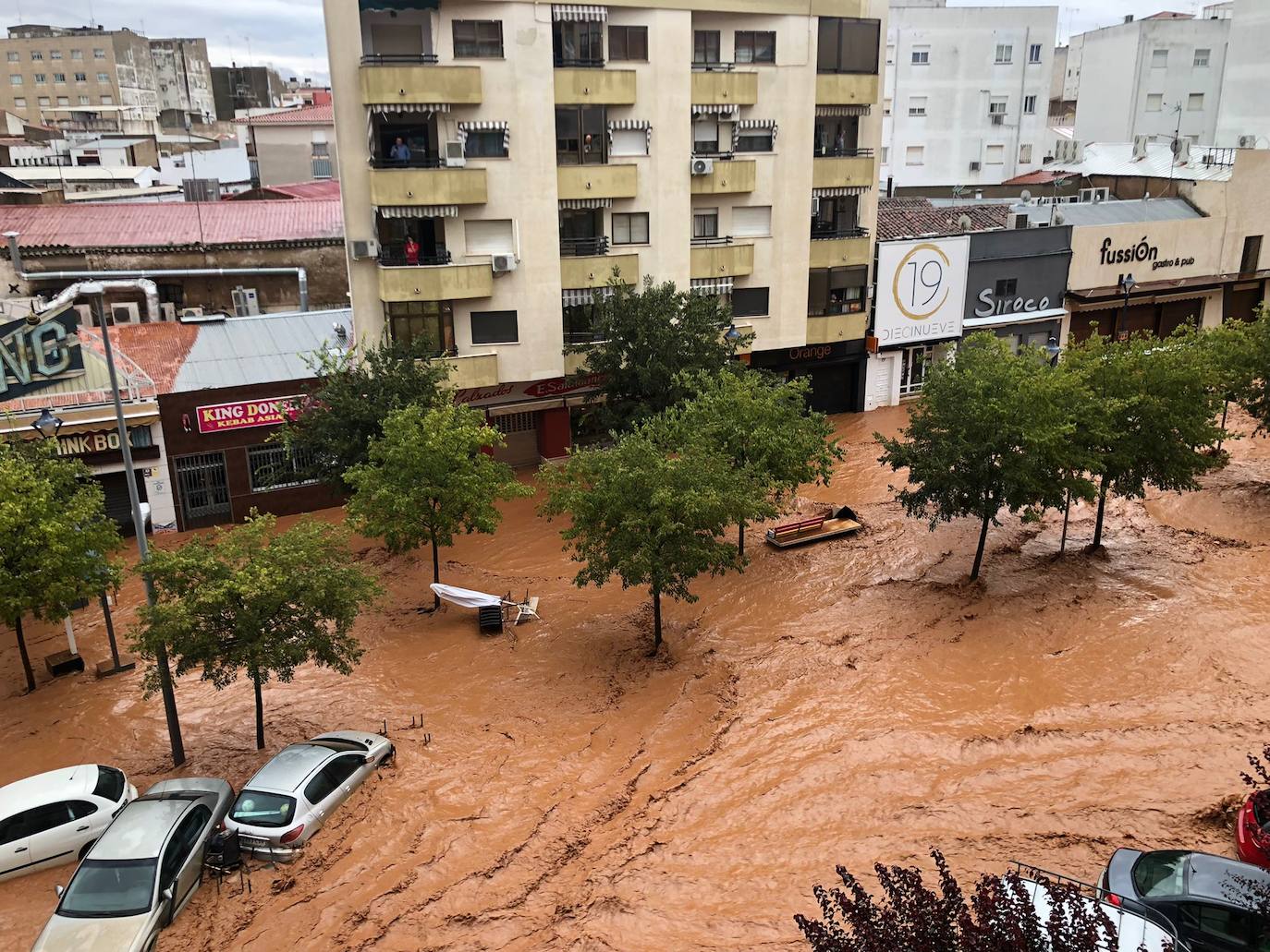 Fotos: Imagénes que deja el temporal a su paso por la provincia de Badajoz