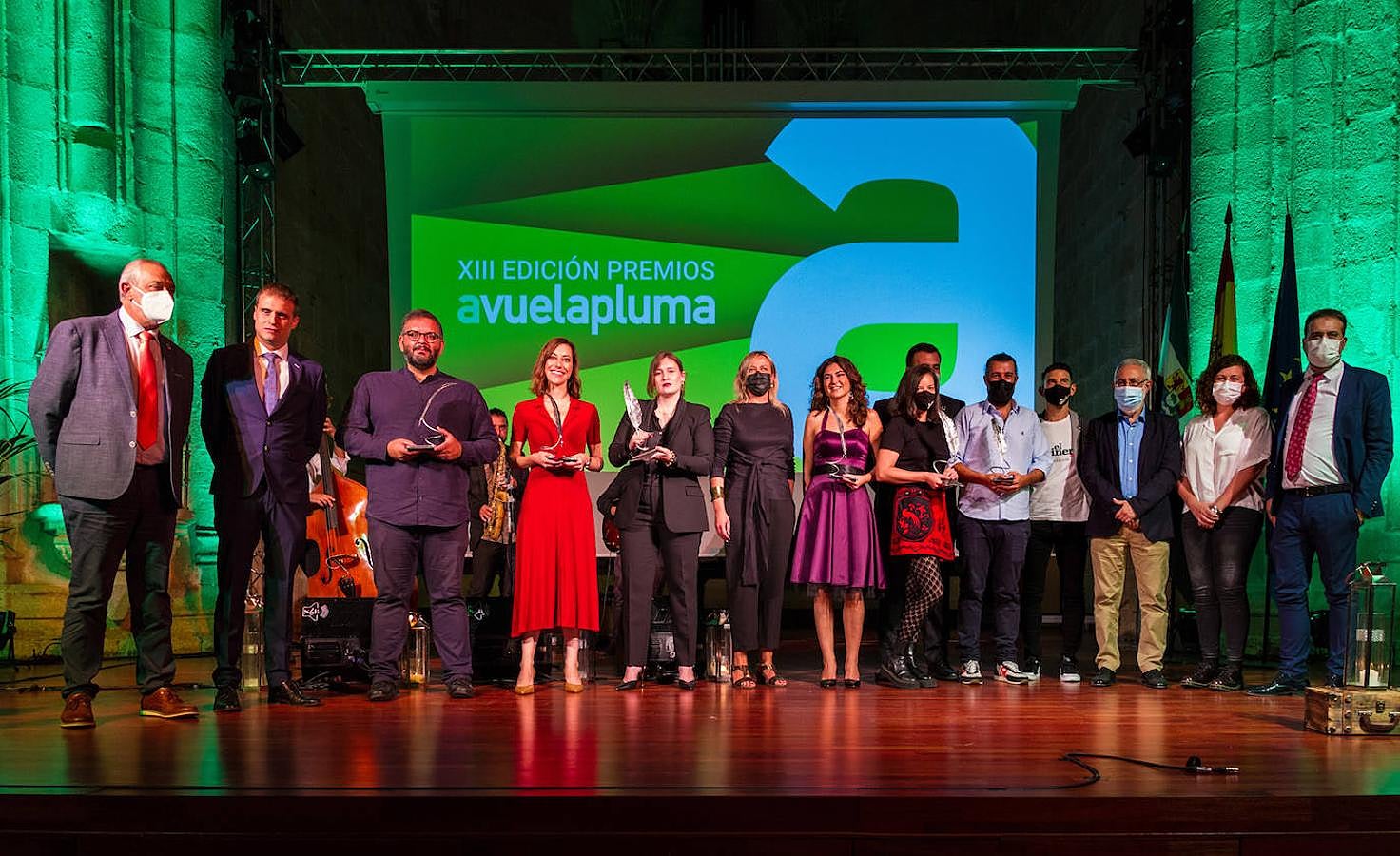 Entrega de los premios ‘Avuelapluma’.