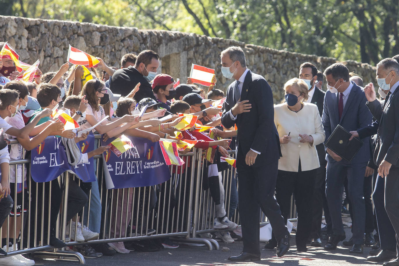 Fotos: Angela Merkel recibe el premio Carlos V