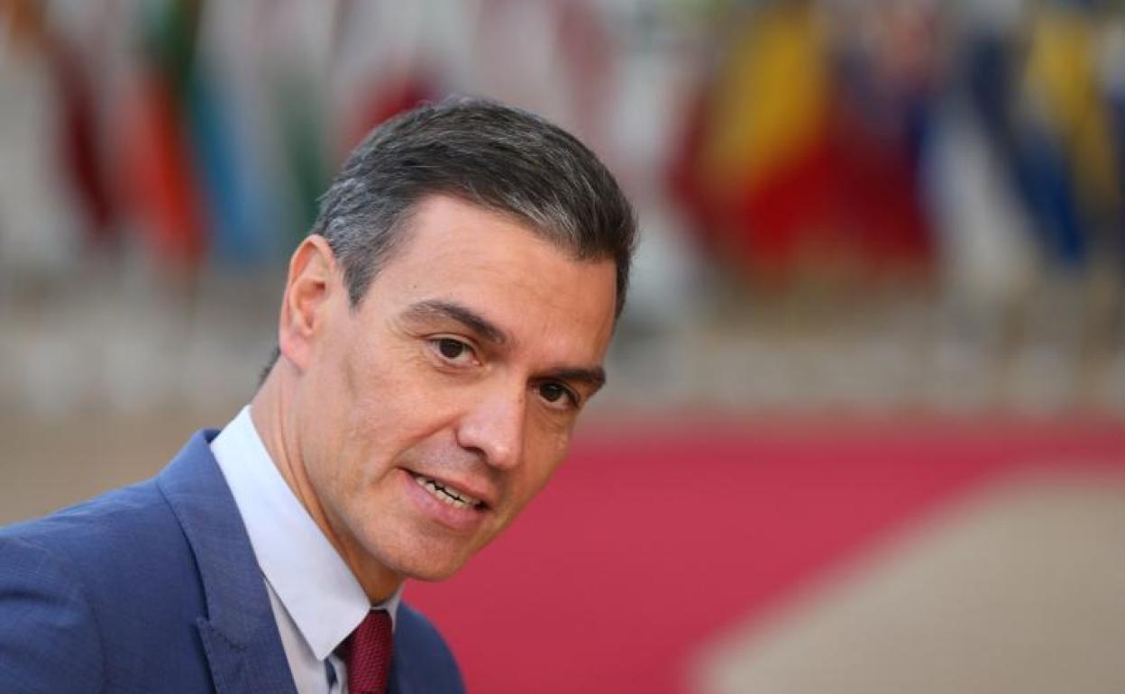 El presidente del Gobierno Pedro Sánchez 