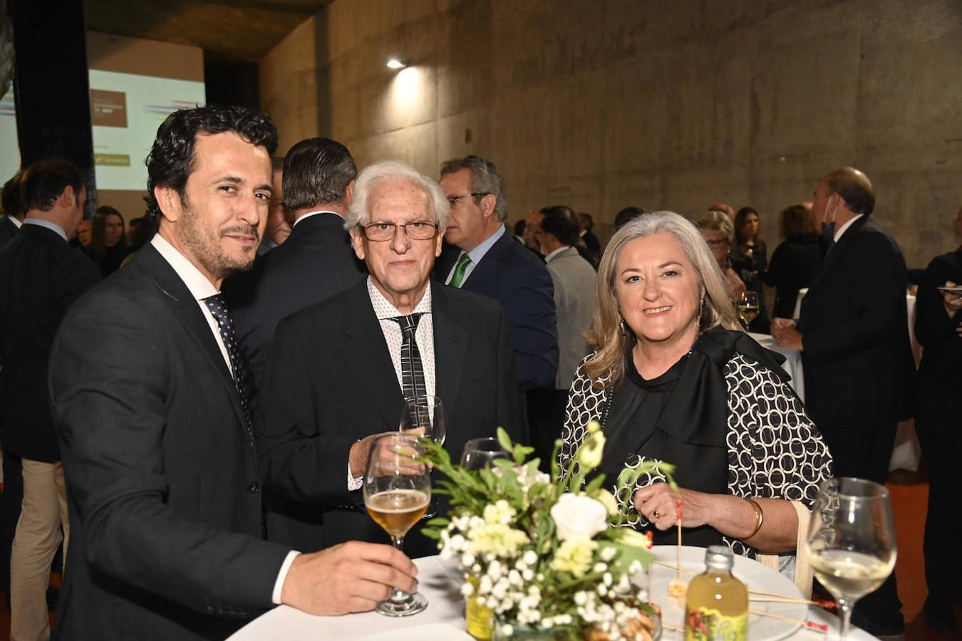 Julio Lledó, Nicolás Jiménez e Isidora Jiménez.
