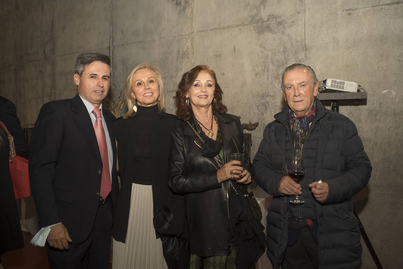 Antonio Carande, Rocío Gil, Conchita Rodríguez y Felipe Rivera.