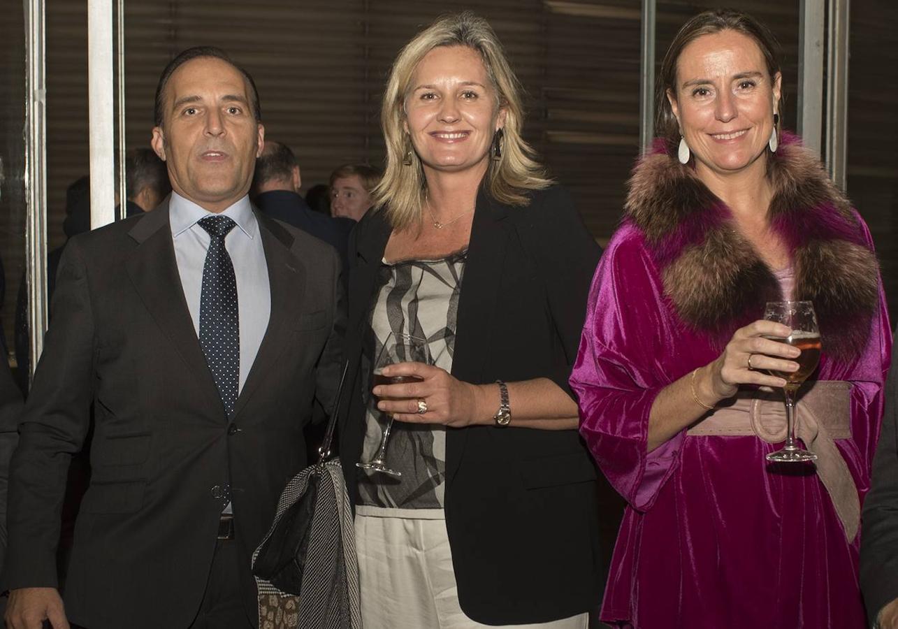 Eladio Buzo, María Masa y Patricia Moreno. 
