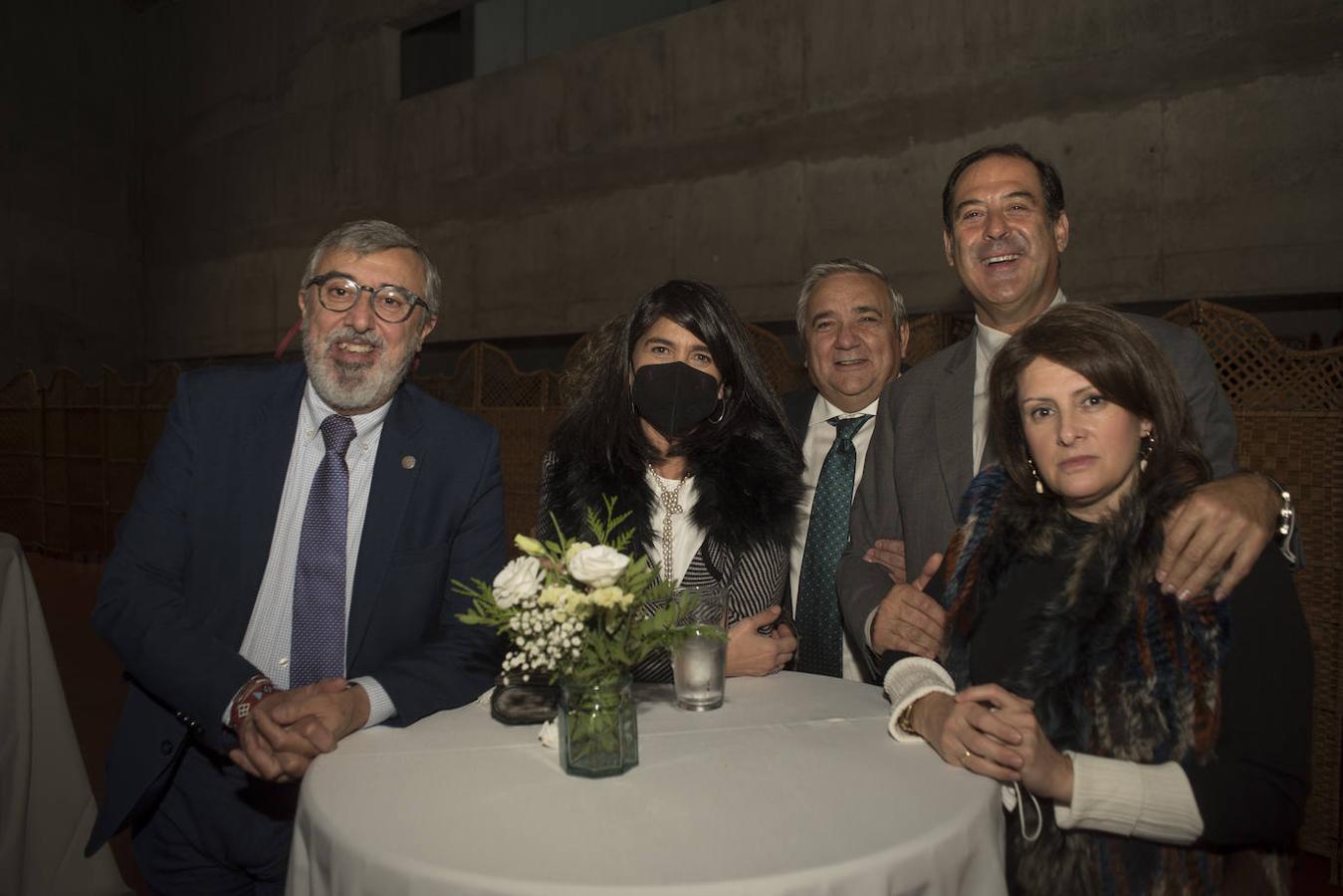 Francisco Álvaro, María Llorca, Antonio Hidalgo, Francisco Hipólito y María García. 