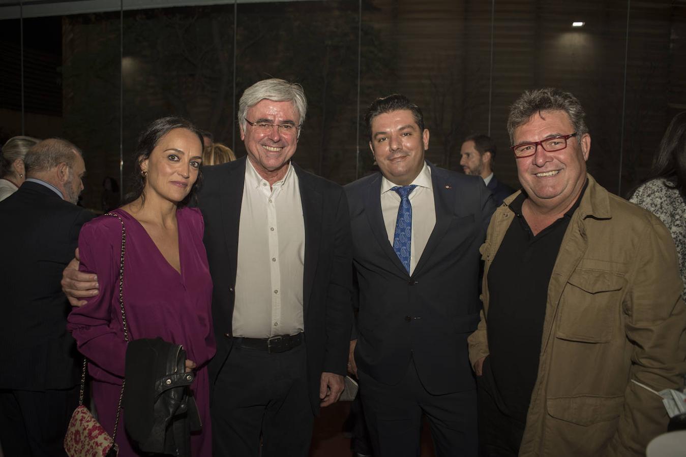 Sonia Cobo, Paco Castañares, Jesús Palo y Julián Carretero. 