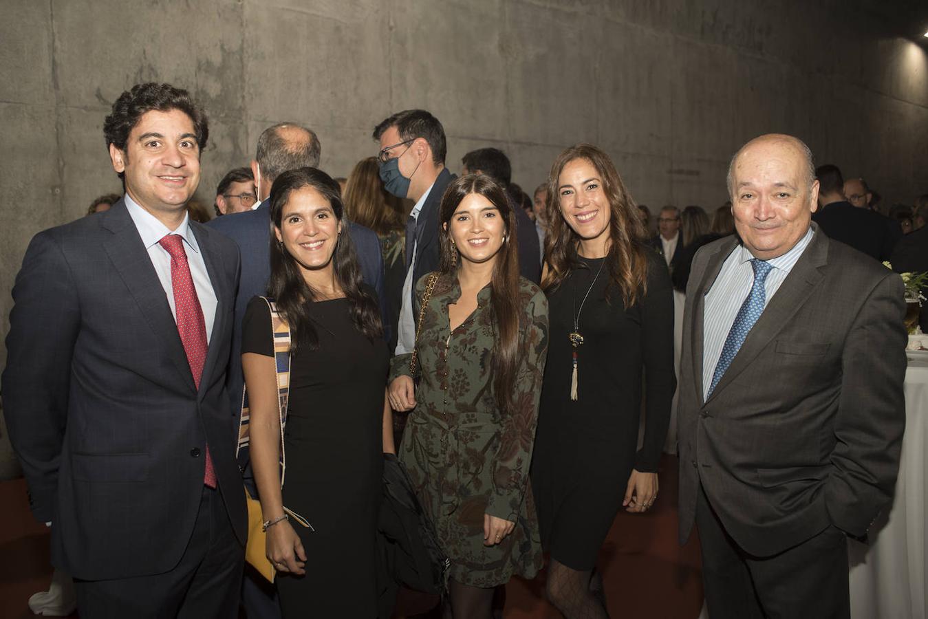 Jesús Bardají, Pilar Bardají, Paula Álvarez, Zoraida Mejías y Javier Bardají. 