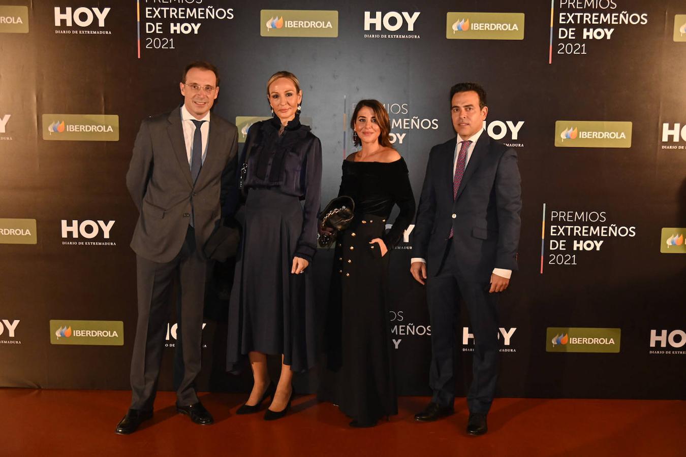 Ernesto Rodríguez, Elena Asuar, Concha Olivares y Miguel Ángel Jaraíz. 