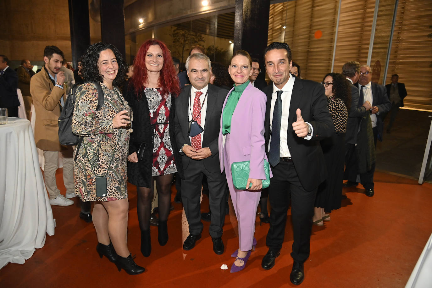 Natalia Reigadas, Erika Cadenas, Francisco Fragoso, Rocío Romero y Ricardo Cabezas.