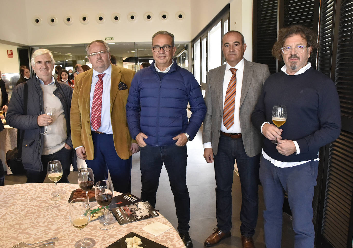 Enrique Vidarte, Fernando Masedo, Joaquín Rodríguez, José Rivero y Manuel Maldonado.