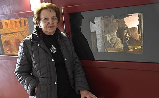 Soledad Ayuso, presidenta de la Asociación de Belenistas de Badajoz. 