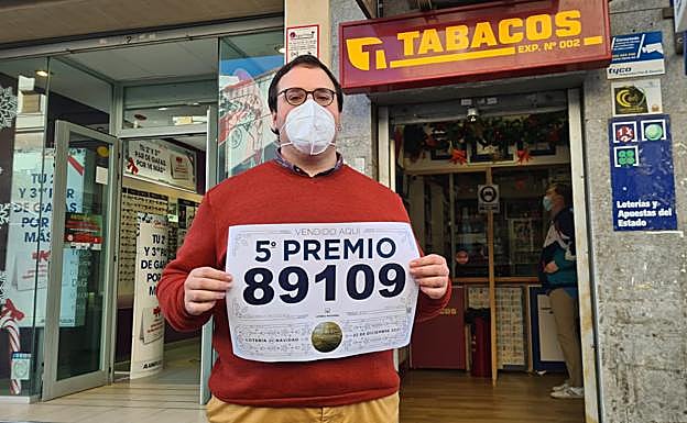 Responsable de la administración emeritense que ha vendido el décimo agraciado.