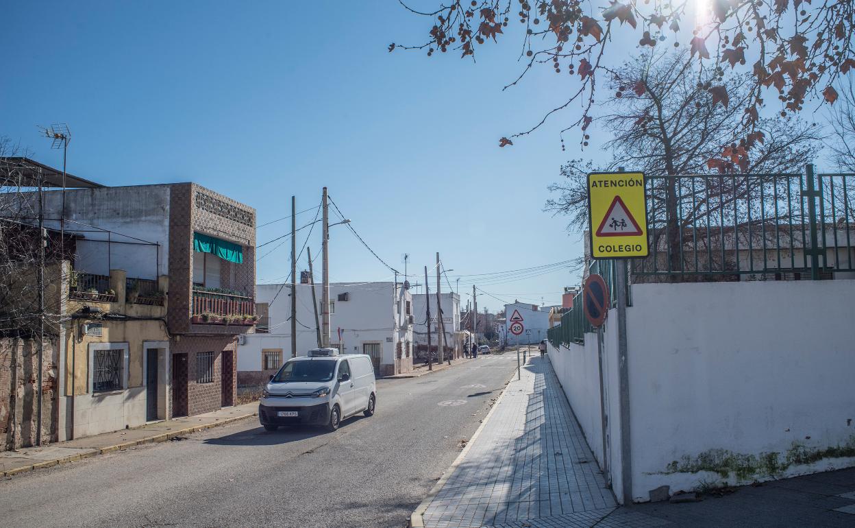 Tramo del Cerro de Reyes que se convertirá en un espacio verde. 