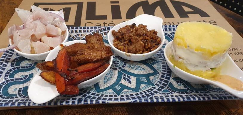 Platos representativos de Perú.