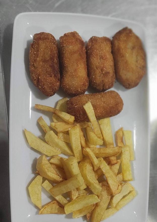 Croquetas de El Tejaíllo.