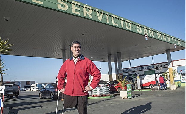 Jorge César Sánchez ha aumentado su plantilla de hostelería en el área de servicio San Martín. 