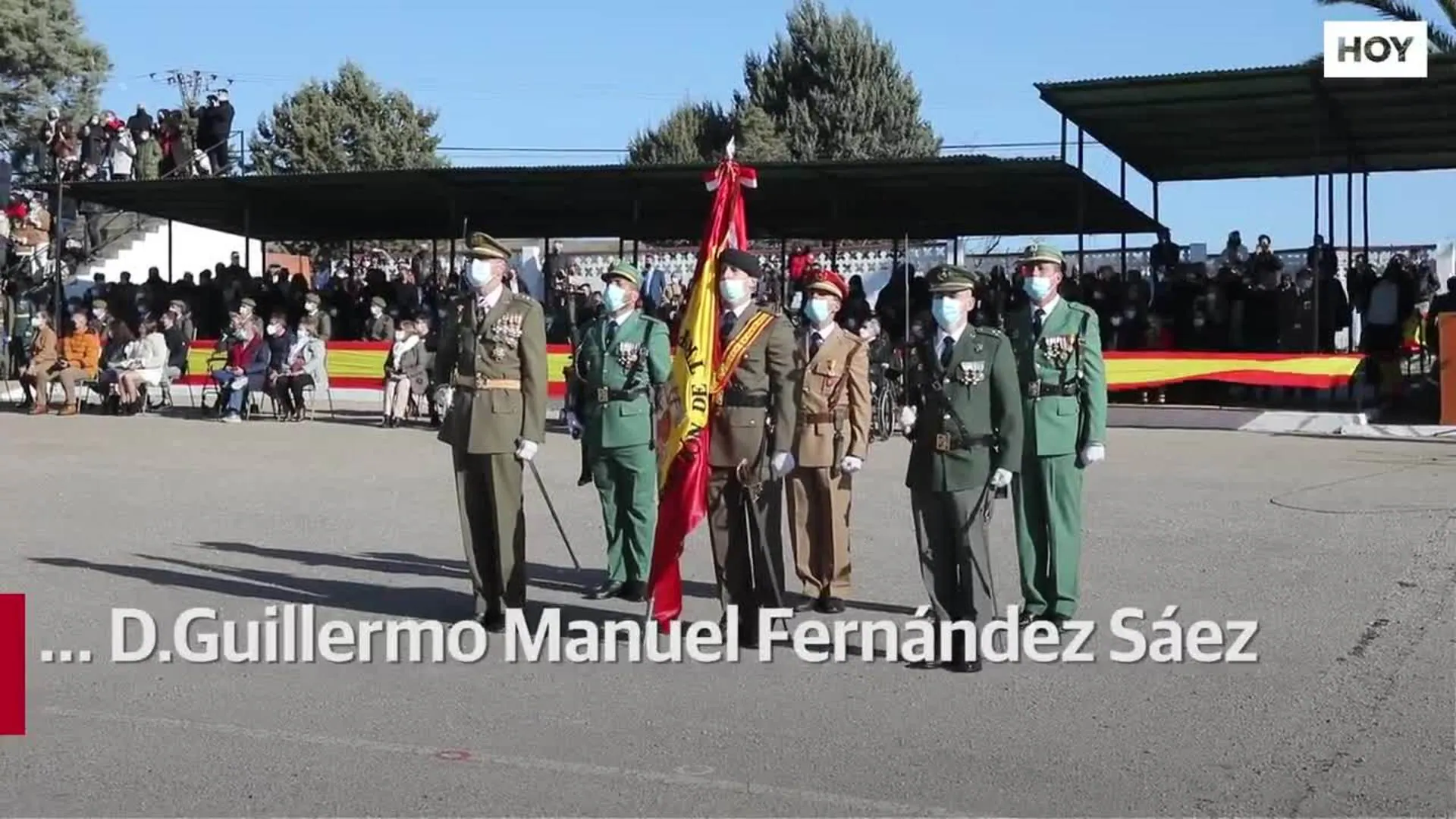 Jura de Bandera en el Cefot de Cáceres