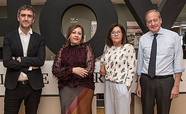 Fernando Belzunce, Mar Domínguez, Manuela Martín y Álvaro Rodríguez Guitart 