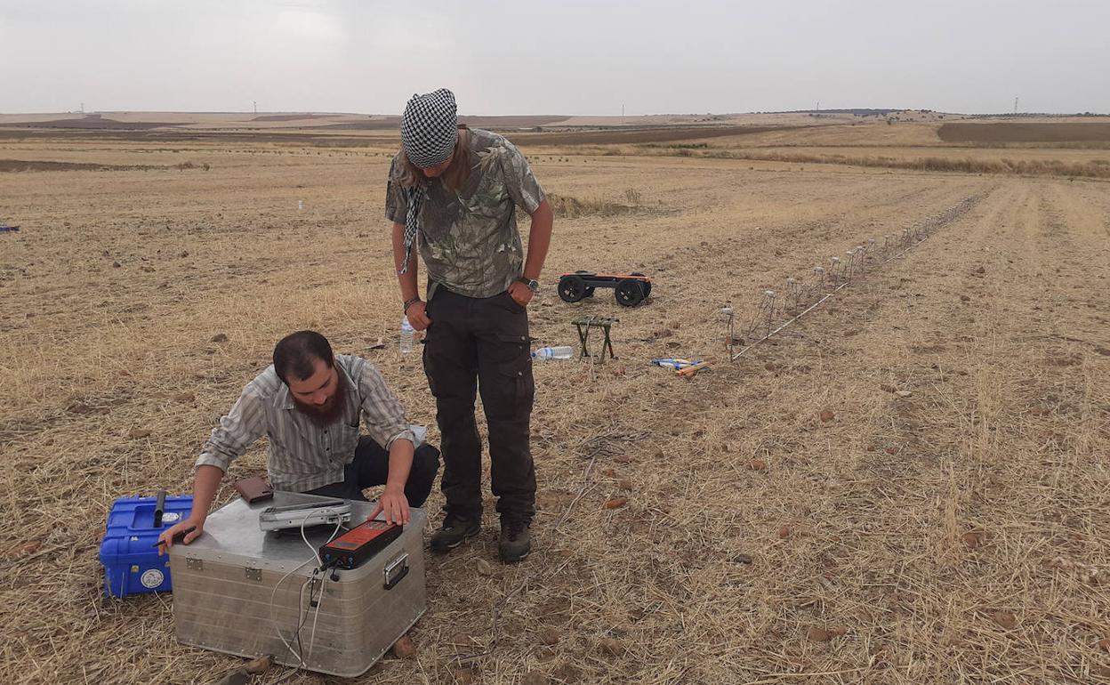 Trabajos en la ciudad romana de Regina Turdulorum. 