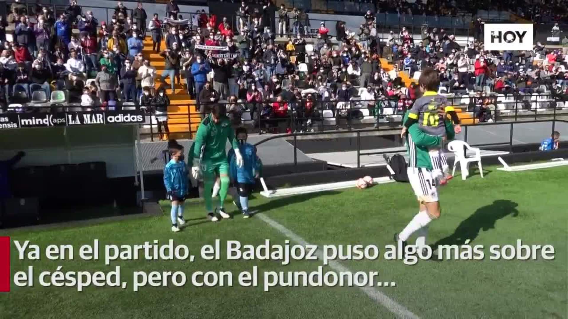 ​​​​​​El pundonor y la grada no son suficientes para el Badajoz