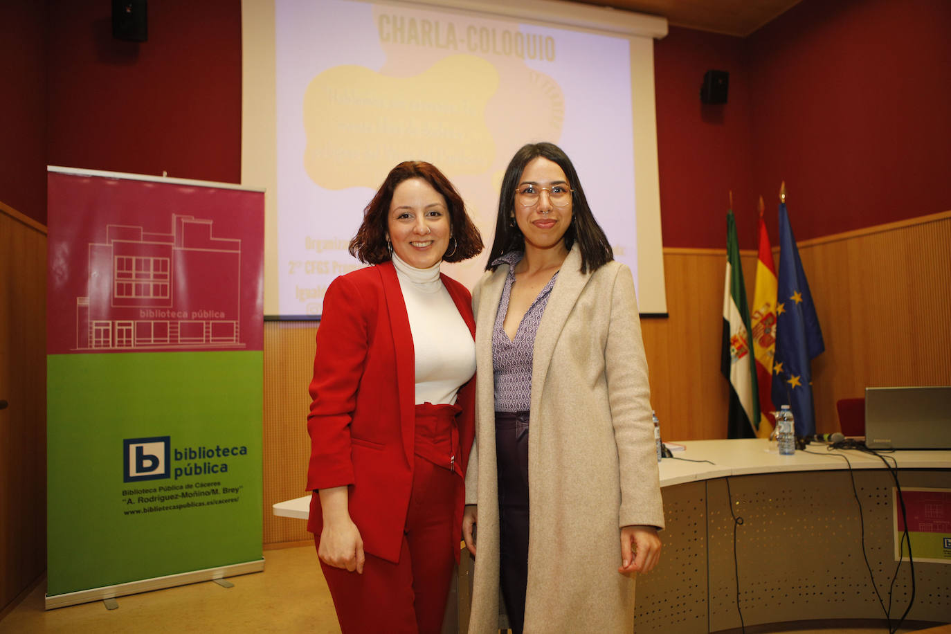 Charla sobre el papiloma en la biblioteca. 