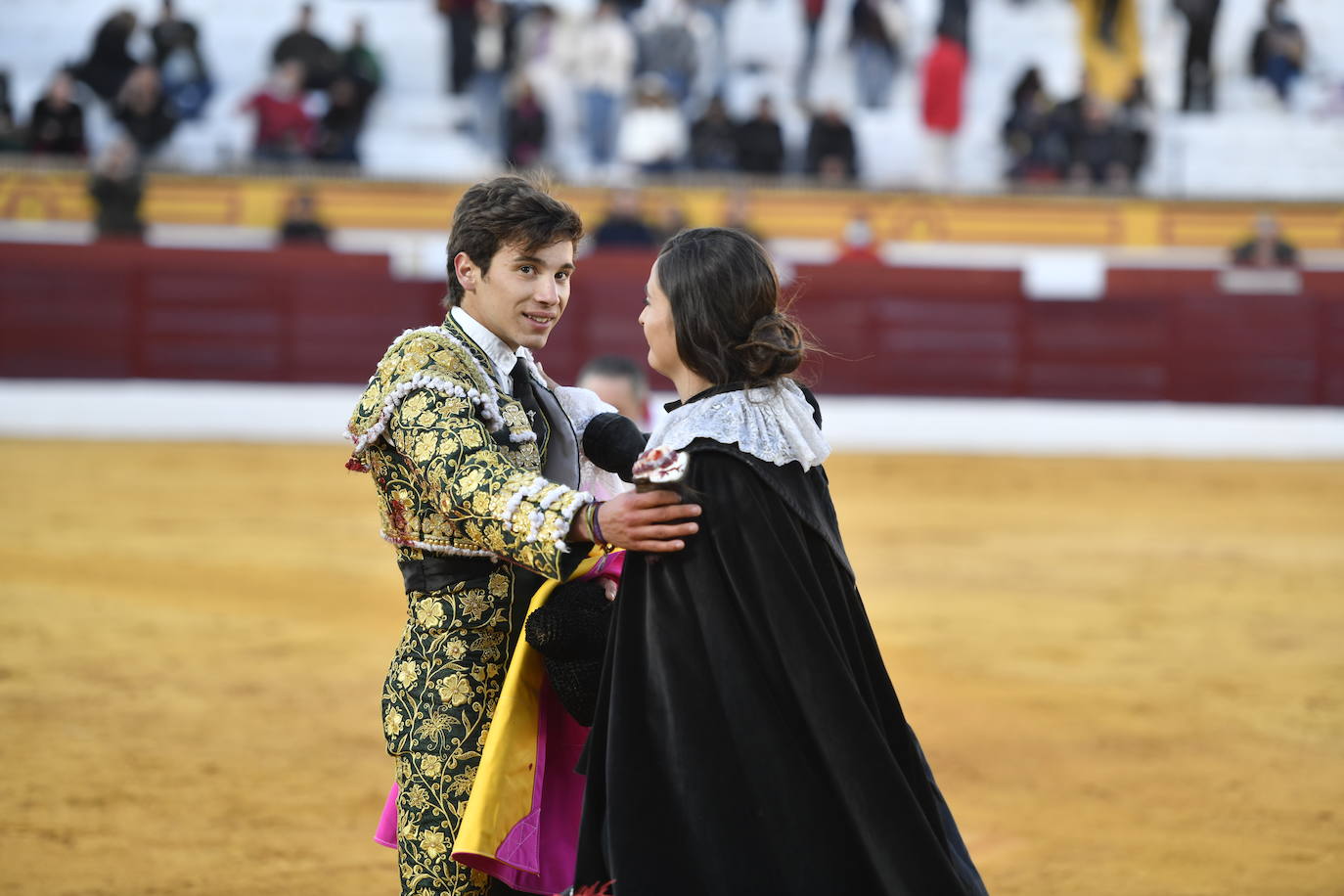 Fotos: Primer festejo de la Feria de Olivenza: Novillada con Carlos Domínguez, Manuel Perera y Eric Olivera