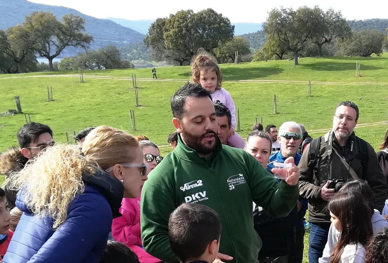 Fernando Sánchez Castilla en una actividad anterior a la pandemia. 