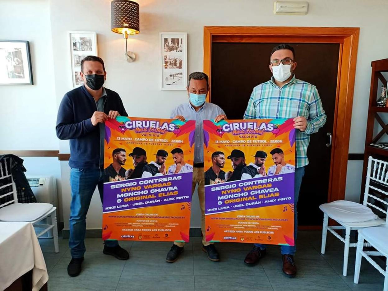 Presentación del cartel del festival de Valdivia. 