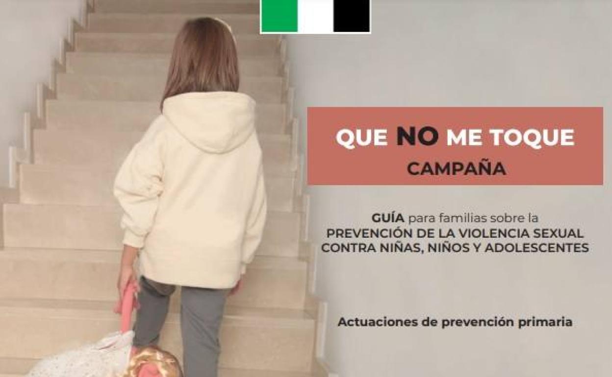 Campaña de la Junta con la Fundación Márgenes y Vínculos para prevenir abusos sexuales a menores. 
