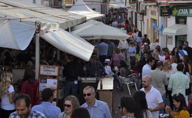 La localidad disfruta de un gran ambiente los días de la feria. 